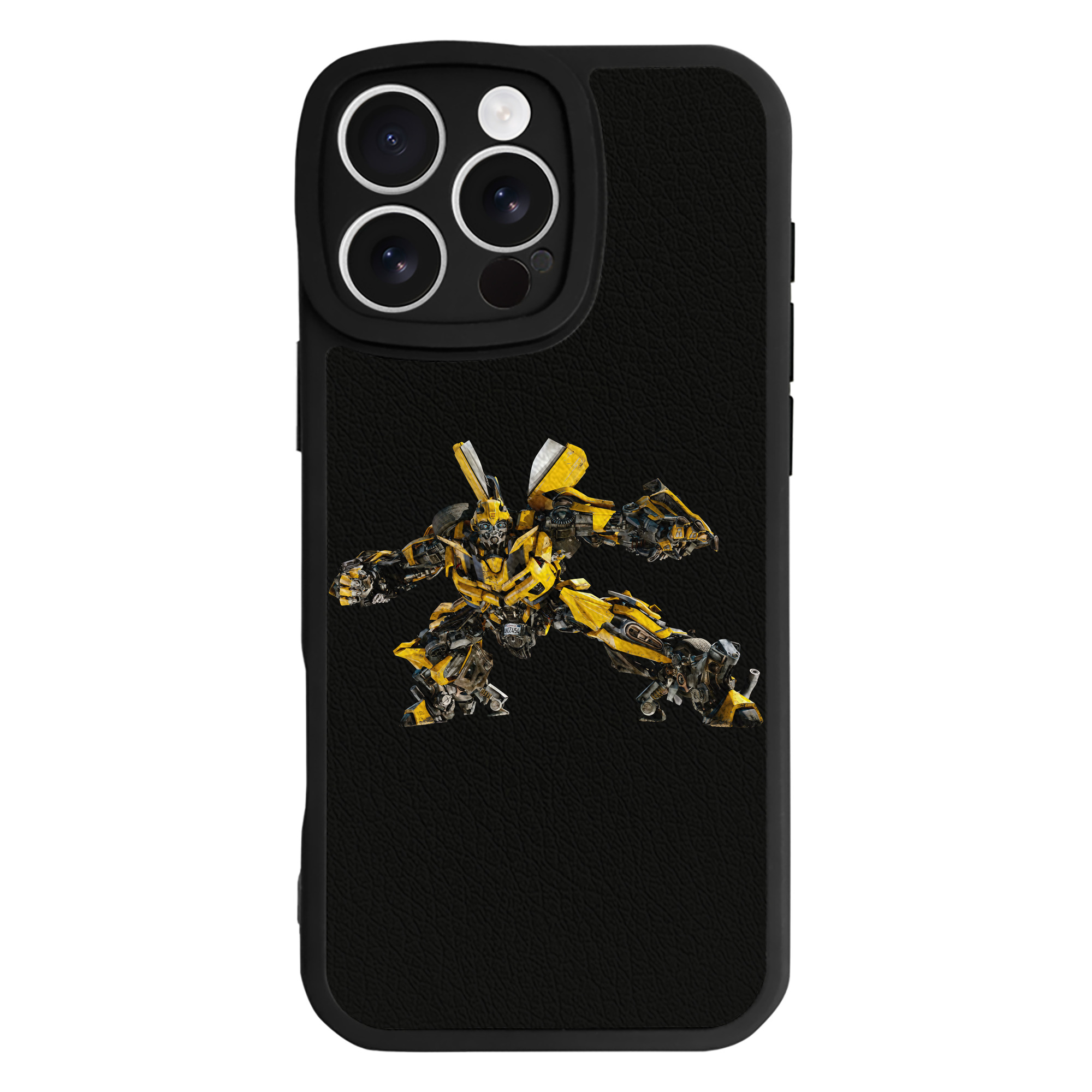 （画像用） Transformers トランスフォーマー 【iPhone 16シリーズ対応】シリコンスマホケース（レザー調） 材質：シリコン